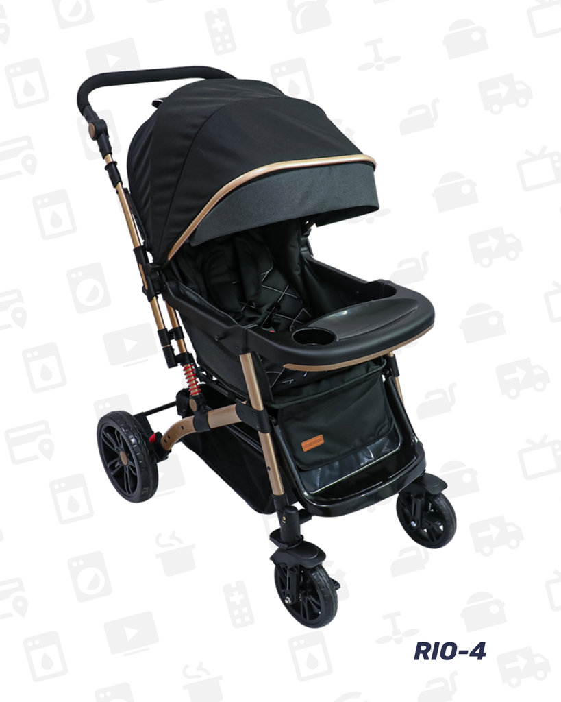RIO-4 COCHE NEGRO DOBLE VISTA X1