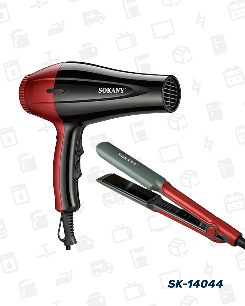 SK-14044-110V KIT SECADOR + PLANCHA