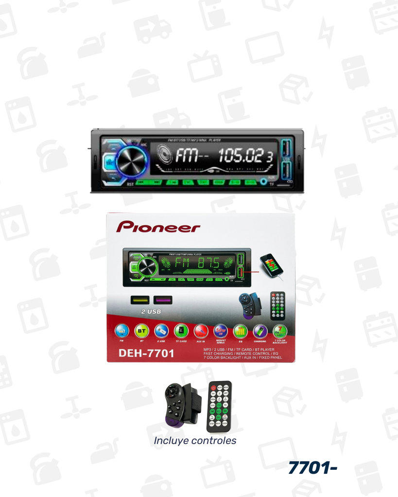 7701 RADIO PIONEER X 20