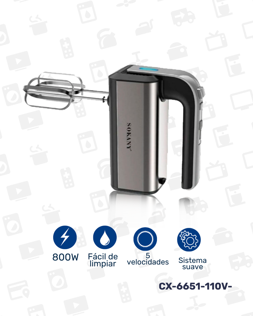CX-6651-110V BATIDORA ELECTRICA X 12
