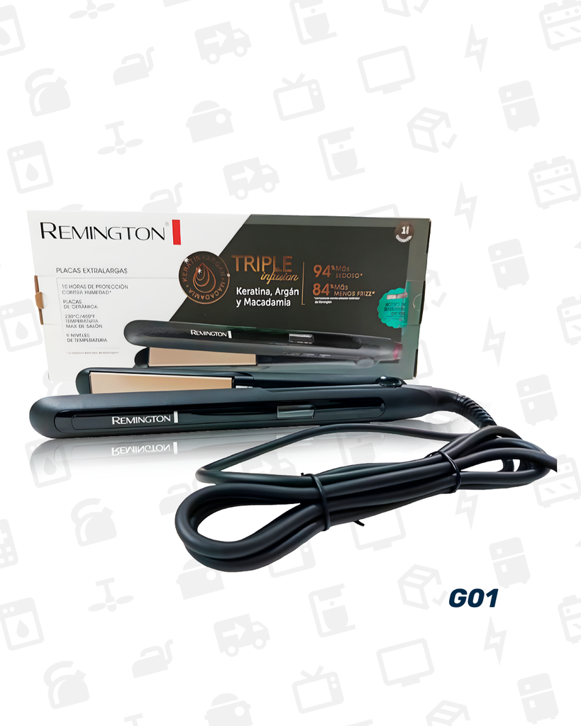 G01 REMINGTON TRIPLE INFUSION PLANCHA X 24