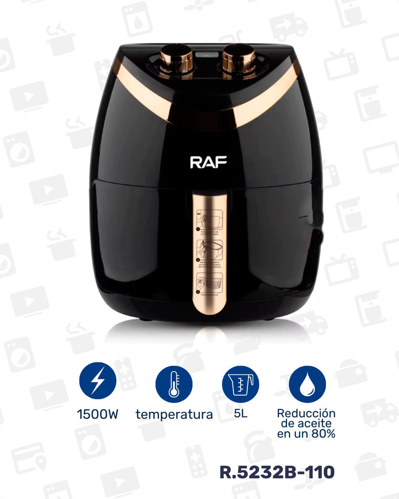 R.5232B-110 AIR FRYER 5.0L X 2