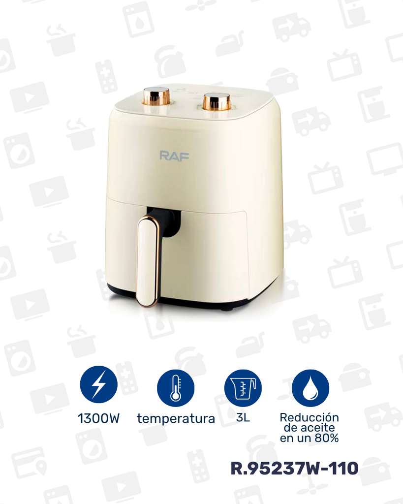 R.95237W-110 AIR FRYER 3L X 2