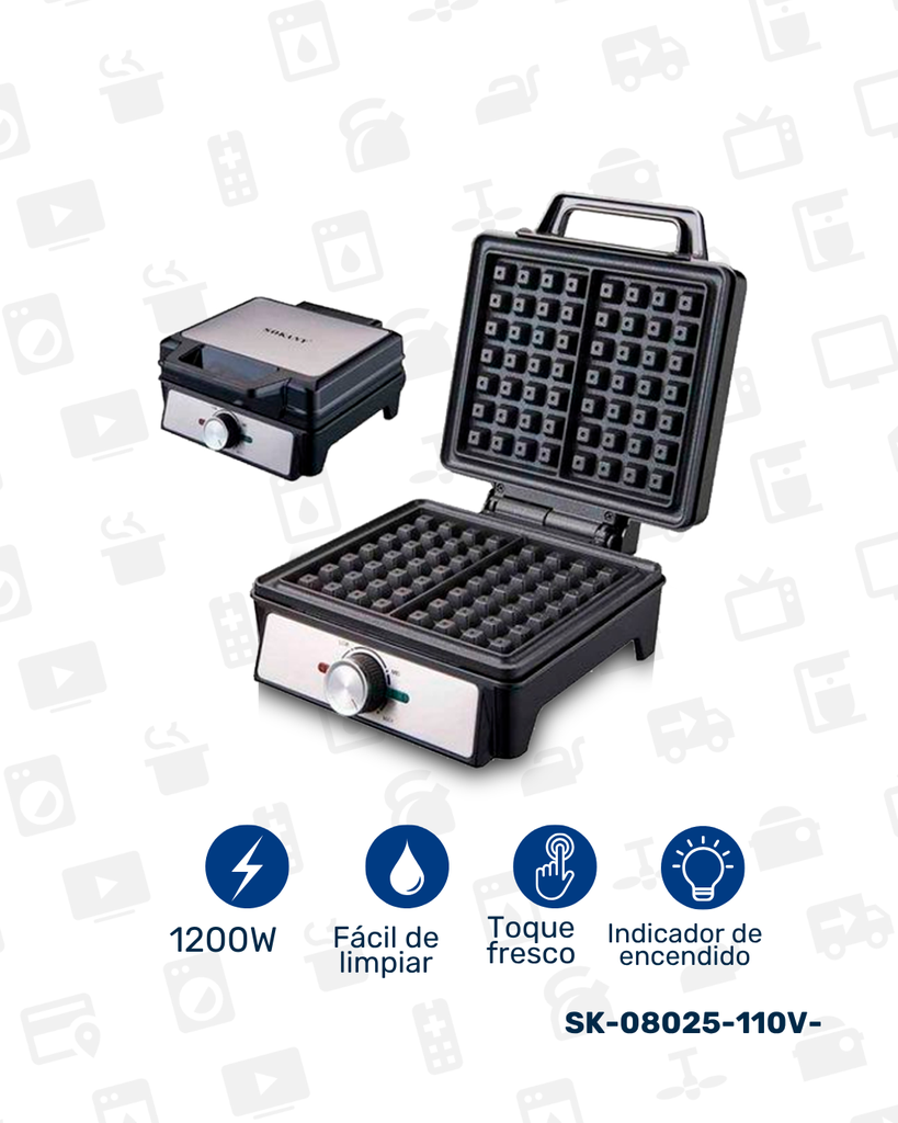 SK-08025-110V WAFFLERA X 6