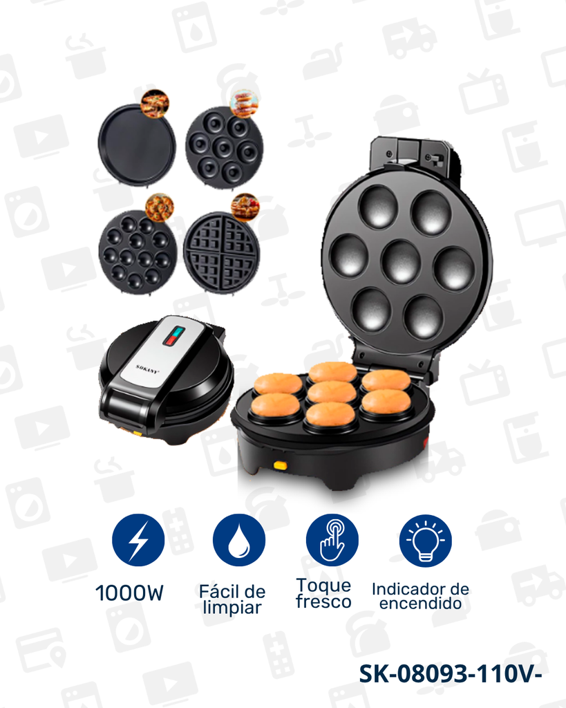 SK-08093-110V WAFLERA 5 EN 1 X 6