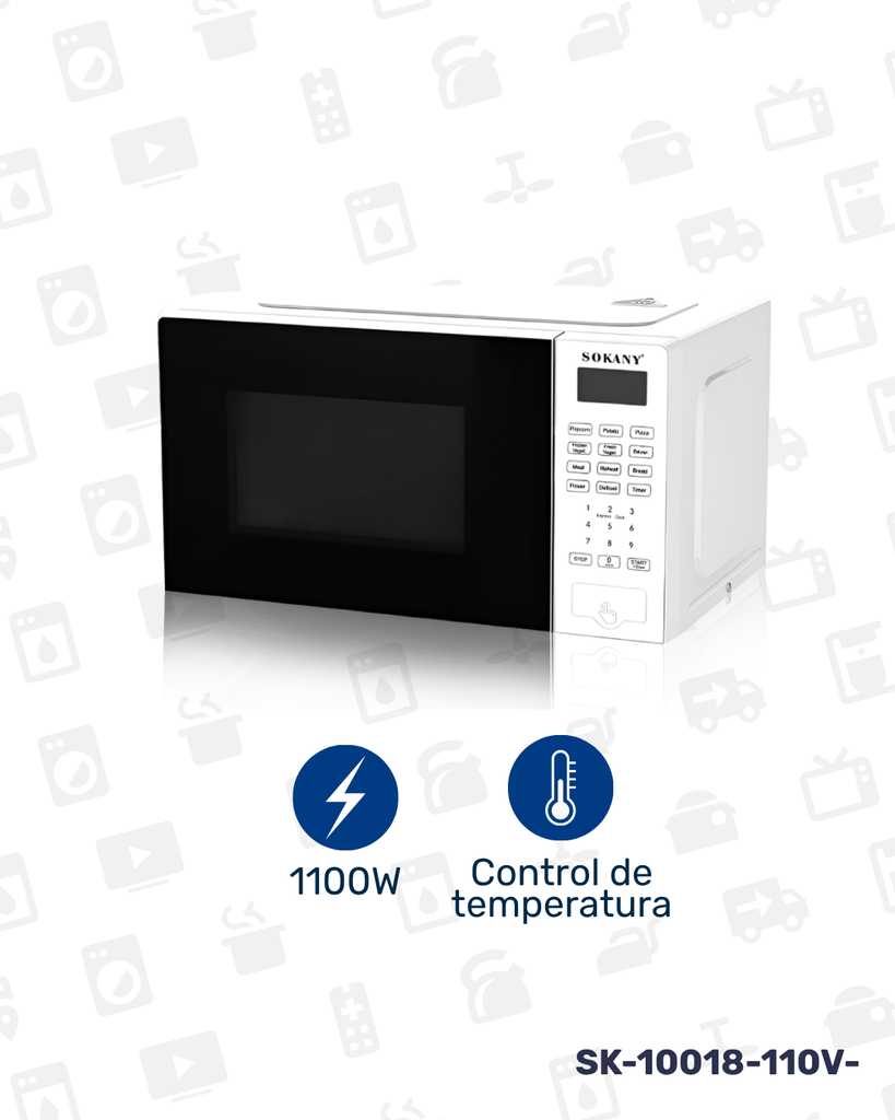 SK-10018-110V MICROONDAS X 1