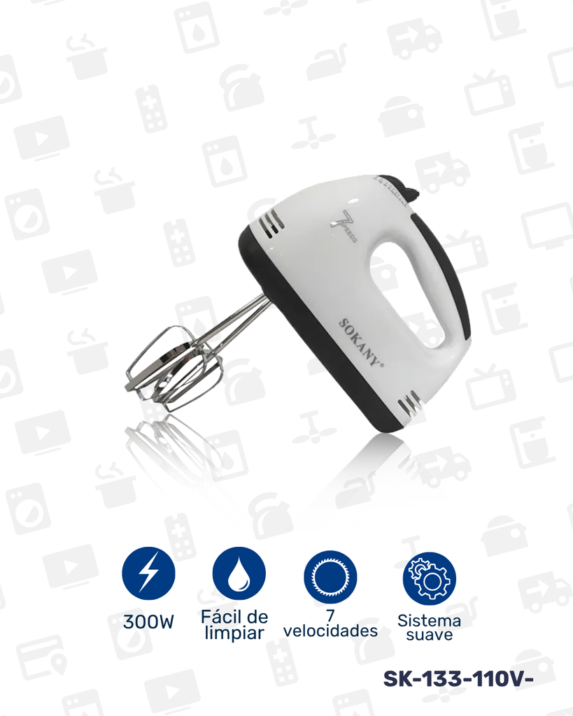 SK-133-110V BATIDORA ELECTRICA X 24