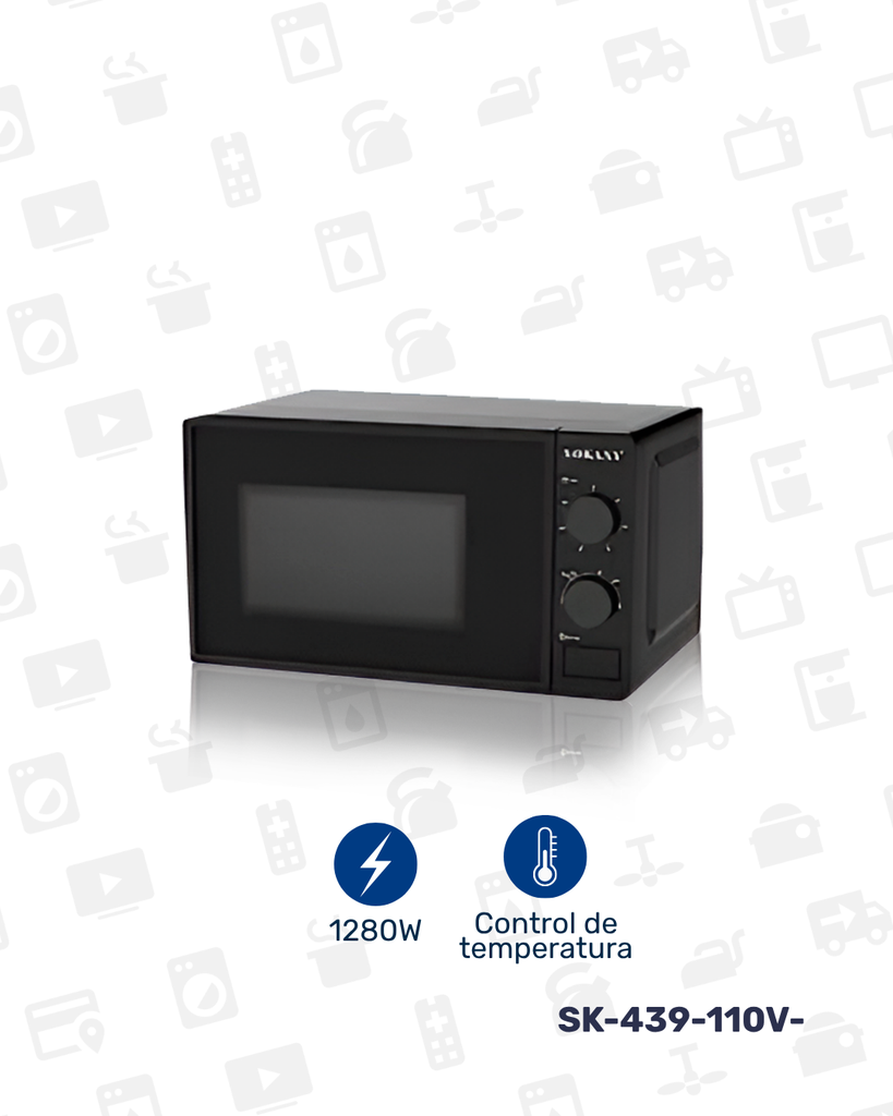 SK-439-110V HORNO MICROONDAS X 1