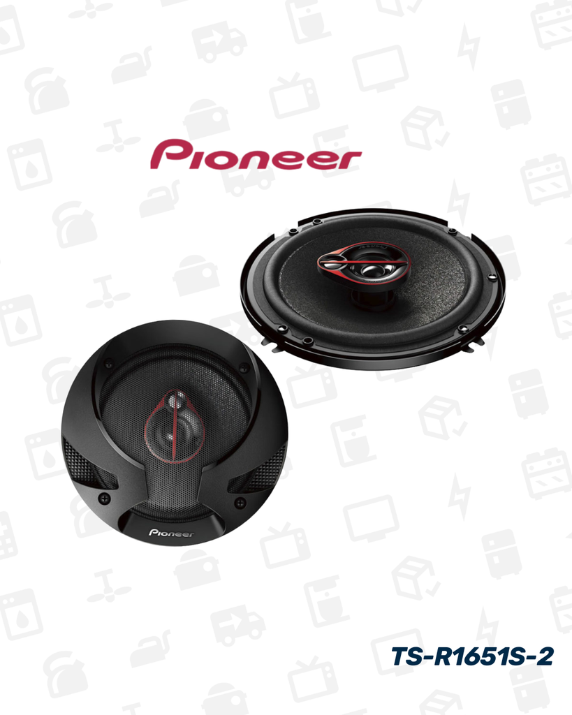 TS-R1651S-2 BOCINAS P/CARRO 16CM 300W 3V PIONEER