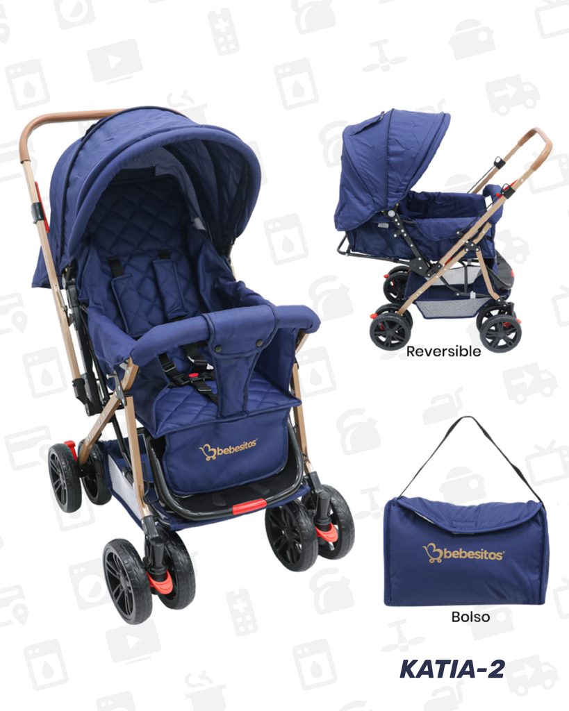 KATIA-2 COCHE BLUE DOBLE VISTA 