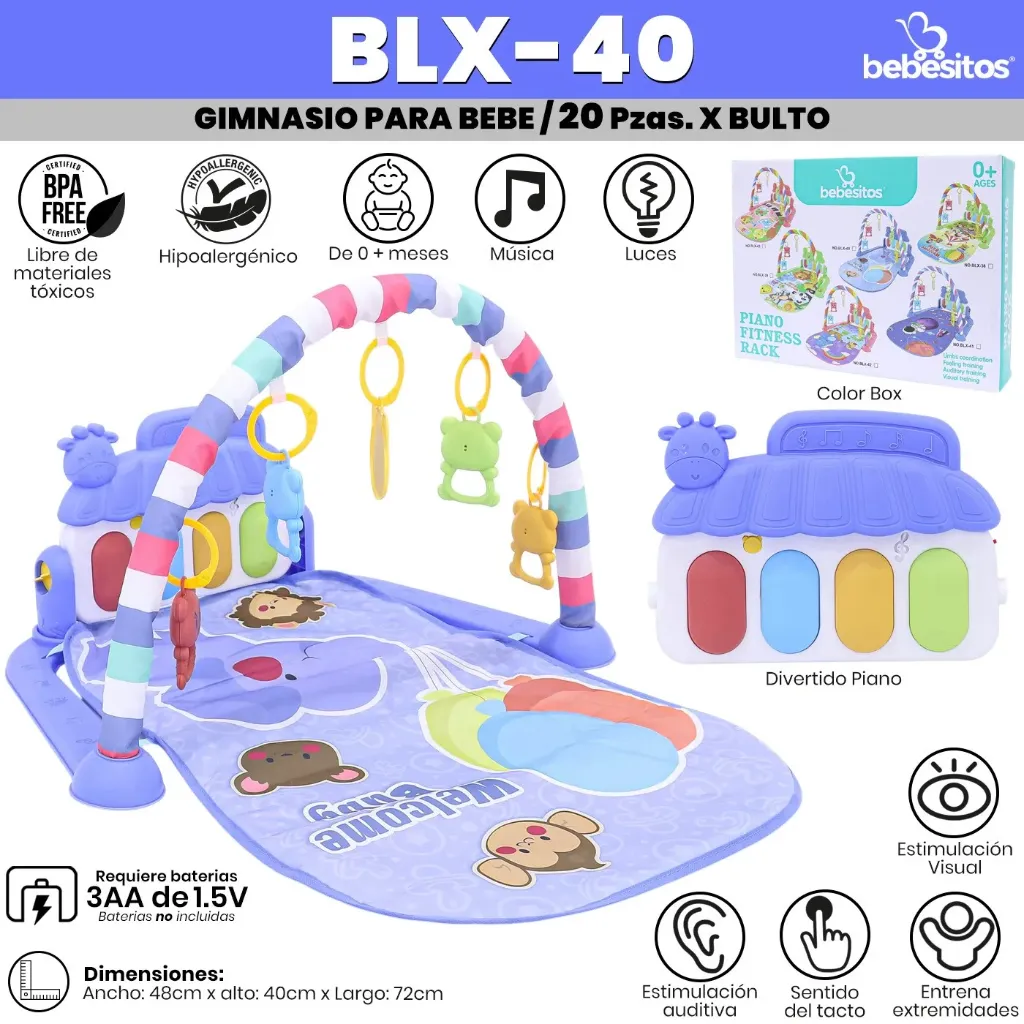 BLX-40 GIMNASIO ANIMALITOS