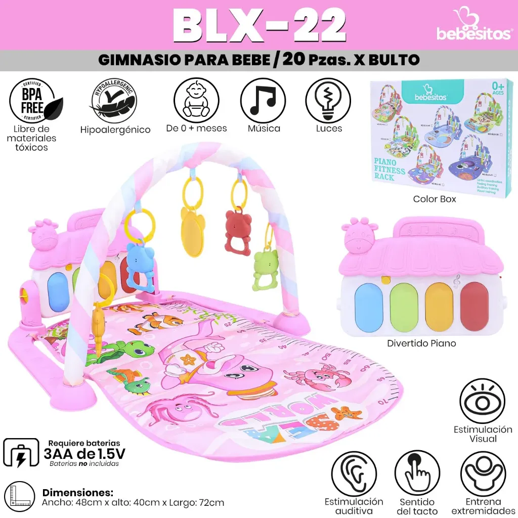 BLX-22 GIMNASIO ROSA 